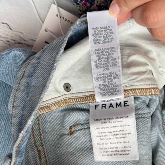 Frame Le Sylvie Cropped Boot Jeans Pant - Picture 6 of 6